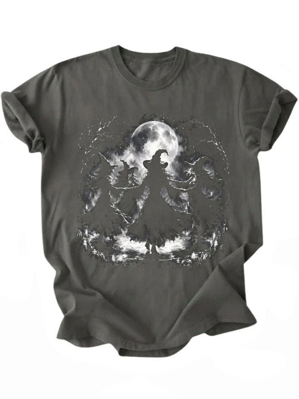 Witches Dancing Under Full Moon Comfort Colors T-Shirt